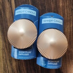 Yankee Candle Gold Timeless Pleated Sun Scentplug Diffusers